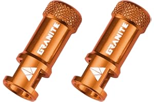 Granite Juicy Nipple Valve Cap with Valve Core Removing Function, Easy to Use Bike Tire Caps Dust Covers, Durable Alloy Tire 