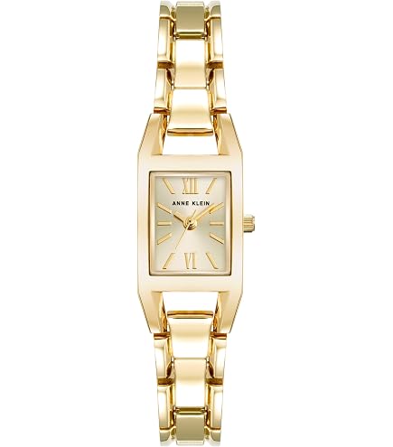 Anne Klein Women\'s Gold Analog Quartz Guilloche Date Function Bracelet Watch Anne Klein - Brandclub - Anne Klein Women main image 3
