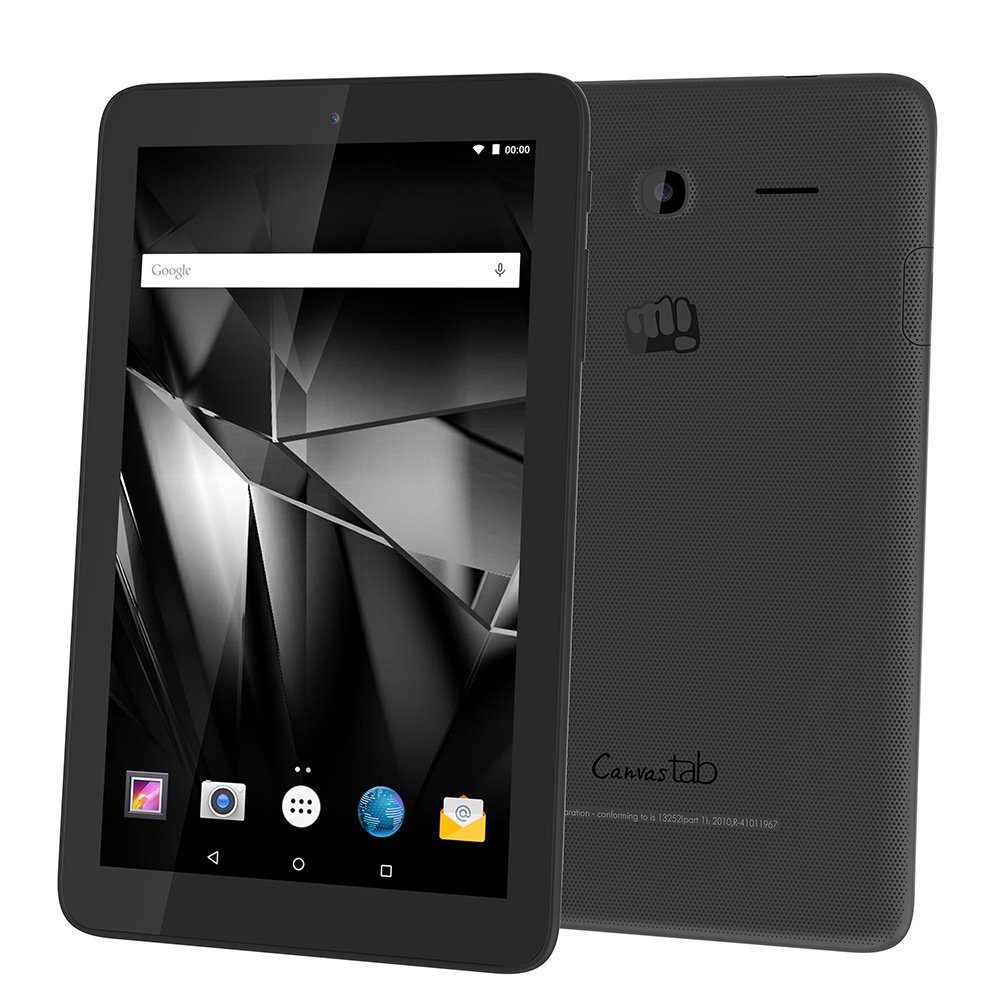 Buy Micromax Canvas Tab P290 Tablet 7 Inch 8gb Wi Fi Only Black Online At Low Prices In India Amazon In