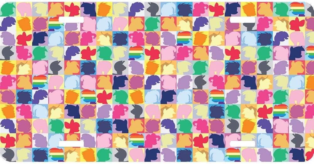 Personalized Novelty License Plates, Custom Decorative Front Car Tag Sign for US Vehicles, 12 x 6 Inch