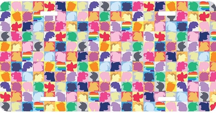 Personalized Novelty License Plates, Custom Decorative Front Car Tag Sign for US Vehicles, 12 x 6 Inch