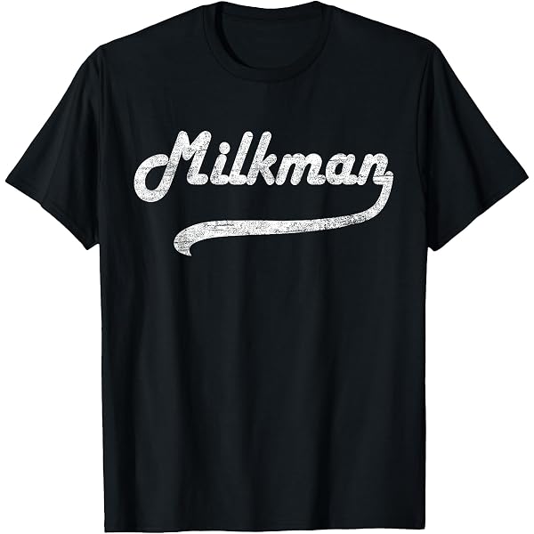 Amazon.com: I Want to be Your Milkman! Funny Vintage Poster T