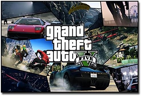 Lawrence Painting Grand Theft Auto V Video Game Gta 5 Art Canvas Poster Print Wall Pictures For Living Room 11
