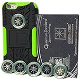 ShieldTronic Best EMF Protection Cell Phone Shield (6 Ct.) - Broad Anti Radiation Protector for Laptops, iPhone, iPad, iPod - EMR Neutralizer - Effective Quantum Shield Technology in a Gift Box