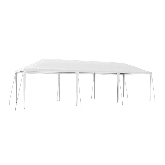 Jarolift Garten-Pavillon 3x9 m, weiß