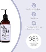 YOPE Liquid Hand Wash Moisturising Fig Tree 500 ml Vegan Regenerating view 2