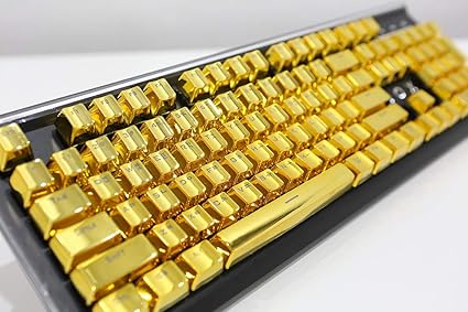 Amazon Nox Nx Mk1 カラー キーキャップ 104 Key ゴールド シルバー レッド ブラック 4種 ハングル 英語 並行輸入品 ゴールド キーキャップ Nox ゲーミングキーボード 通販