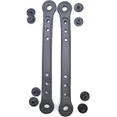 Snappy Shoe Rivets Kid Size Replacement Straps for Croc Clogs also built in Charm Holder and Bonus Rivets