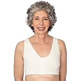AnaOno Post-Surgical Pocketed Recovery Mastectomy Bra - Soft Compression Bra with Breast Pad Inserts
