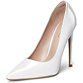 GENSHUO Women's 4.7 Inch Pumps Pointy Toe Stiletto Sexy High Heels Work Party Wedding Shoes