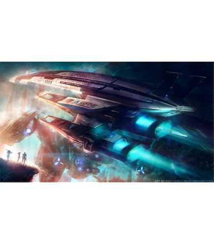 Mass Effect 3 | Décoration murale de jeu de science-fiction