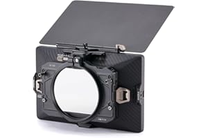 Tilta Mirage Pro Matte Box - 114mm Single Backing Kit | Carbon Fiber | Starter Kit | Clamp On to Cine Lenses | Expandable Des