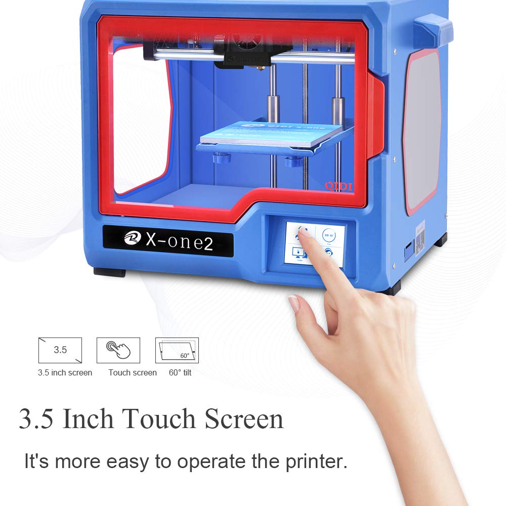 2018 Qidi Technology New Generation 3d Printer X One2 Metal Frame Structure Platform Heating Amazon Co Uk Business Industry Science