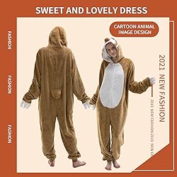 COSUSKET Fitted Unisex Adult Sloth Onesie