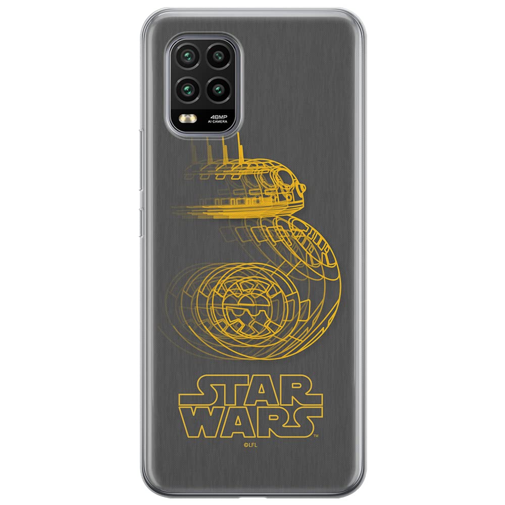 ERT GROUP mobile phone case for Xiaomi MI 10 LITE original and officially Licensed Star Wars pattern BB 8 007 optimally adapted to the shape of the mobile phone, case made of TPU