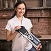 [Improved] V-Blade Mandoline Food Slicer + FREE Cut-Resistant Gloves | Stainless Steel Adjustable Vegetable Mandolin Slicer, Julienne Cutter | Includes 5 Inserts, Food Holder & Blade Guard
