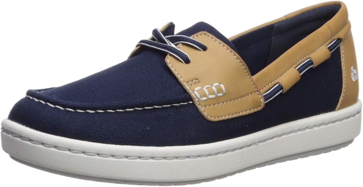 clarks cloudsteppers boat shoes