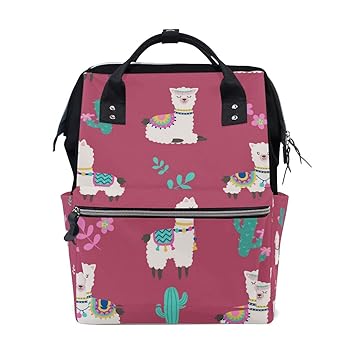 llama diaper bag