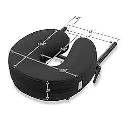 Saloniture Adjustable Massage Table Face Cradle and
