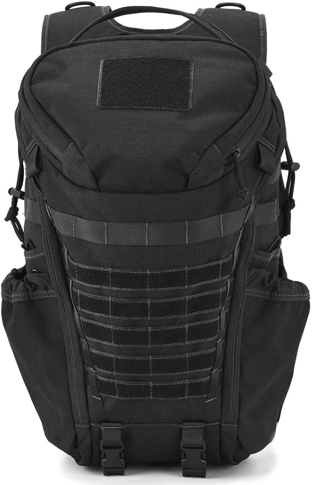 DIGBUG Military Tactical Backpack Army 3 Day Assault Pack Bag Rucksack w/Rain Cover Outdoor Hiking Camping Backpack