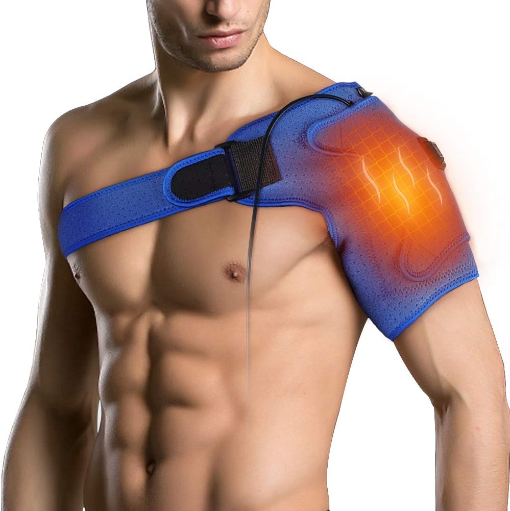 Benda Di Stabilità Per Spalla Sinistra: Supporto Ortopedico Regolabile Per Fitness E Sport (Taglia M, Grigio)
