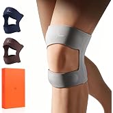 BSRSTAR Knee Brace For Women, Ultra-Thin, Breathable, Patella Support | lightweight build, flexible side stabilizers, anti-slip grip, running, hiking, cycling, gym workouts, walking, nylon spandex