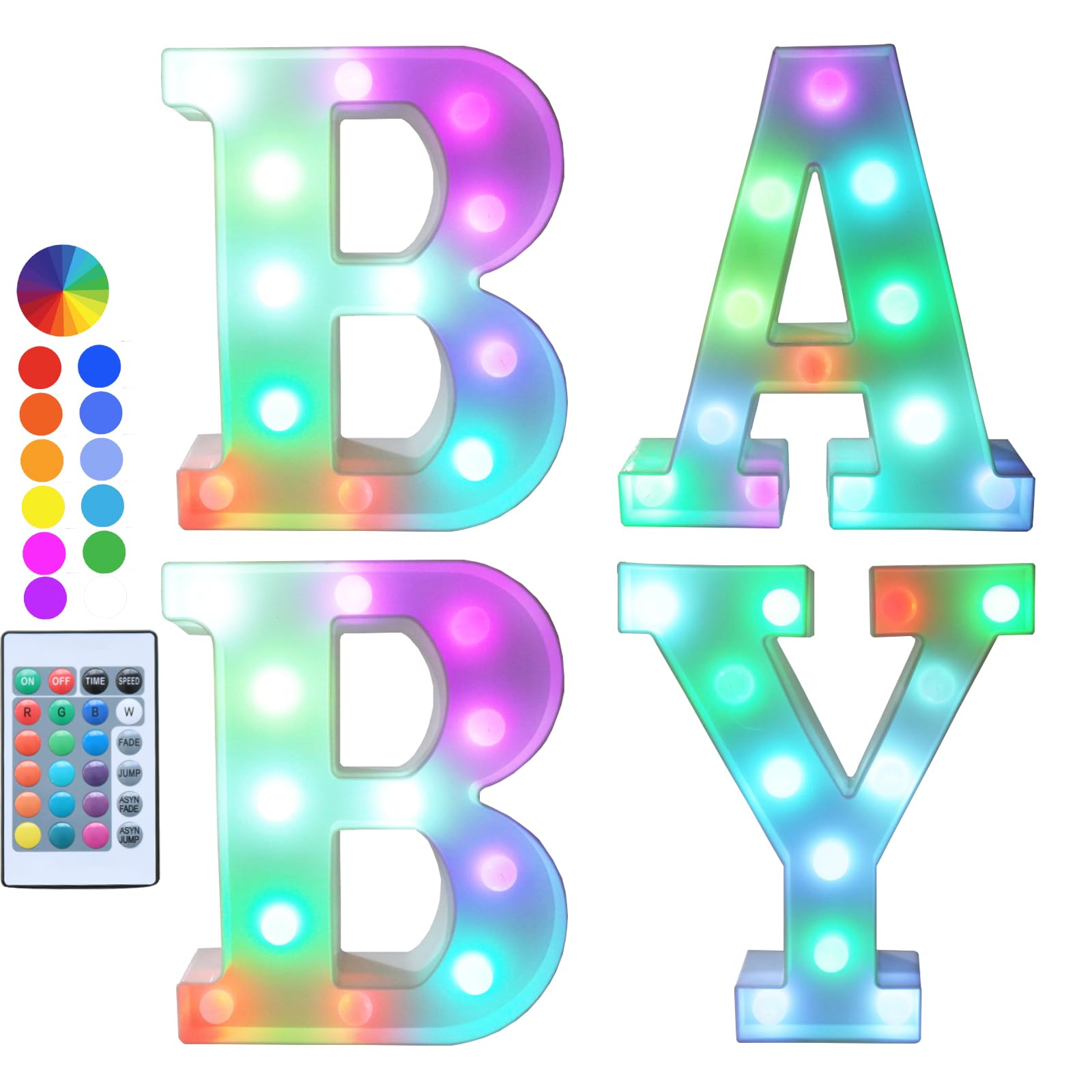 Photo 1 of Pooqla Baby Shower Decorations for Girl Boy