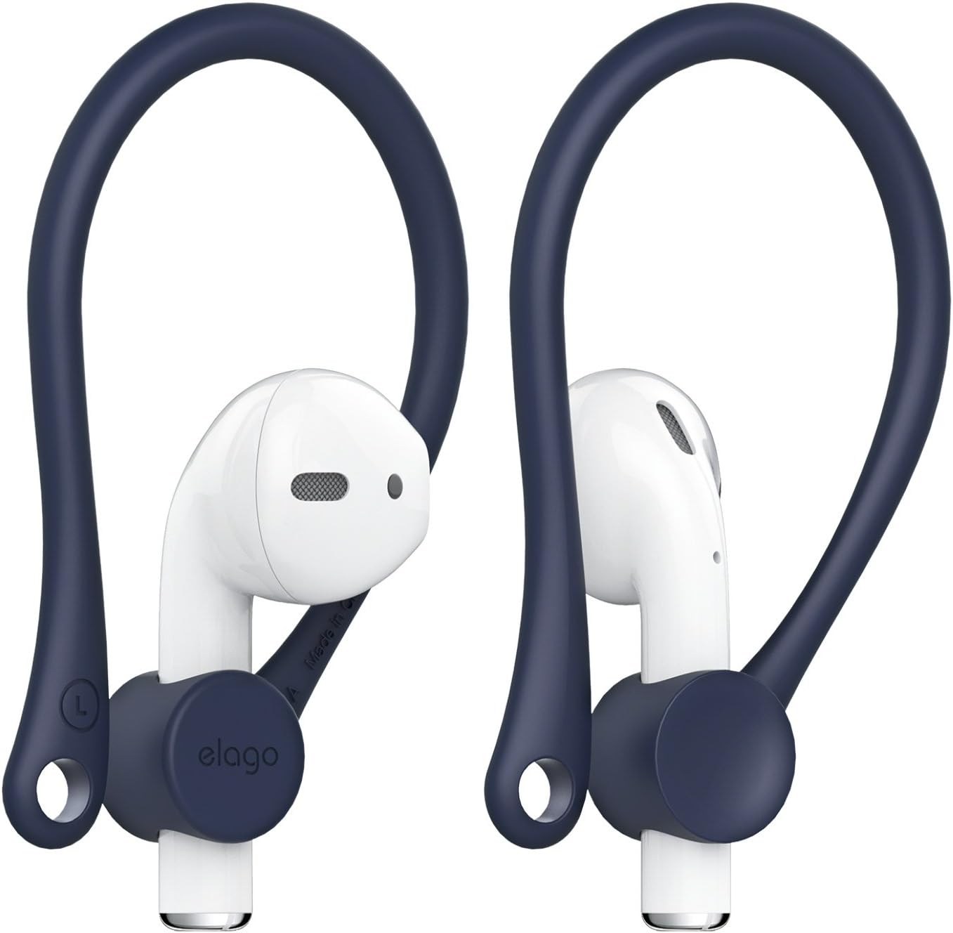 elago Upgraded AirPods Ear Hook Designed for Apple Airpods 1 & 2 and AirPods Pro [ Jean Indigo ]