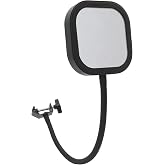 Flex Pro Dual Layer Metal Pop Filter, Flexible Gooseneck, Platinum Silver | 360&deg; Flexible Gooseneck, Studio Recording, Vocals, Podcasting, Streaming, Voiceover, Gaming, SoundBox Compatible, Pop Shield
