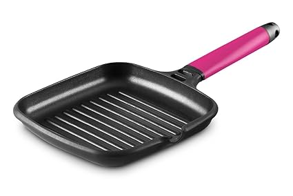 Fundix - Grill Inducción Mango Magenta 27 cm