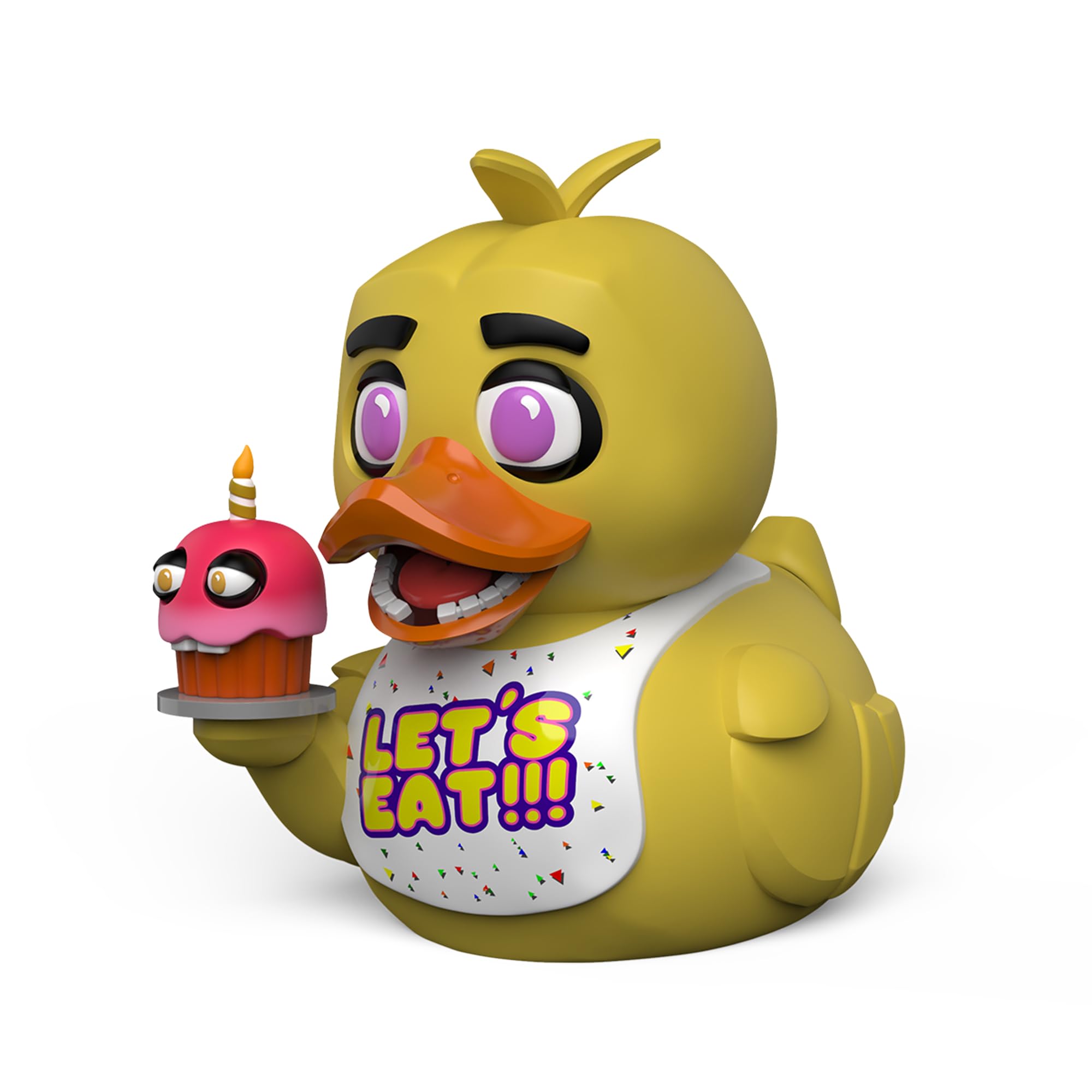 TUBBZ First Edition: Five Nights At Freddy's - Chica Cosplaying Rubber Duck Vinyl Figure โ image 1