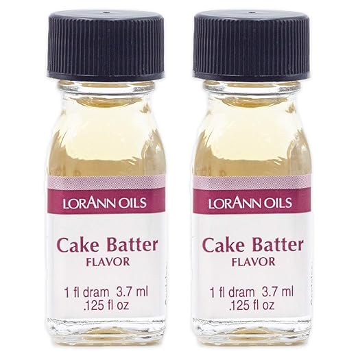 LorAnn Cake Batter Super Strength Flavor, 1 dram bottle