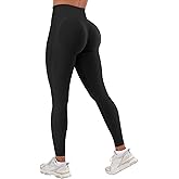 YEOREO Seamless Workout Leggings for Women Butt Lifting Hidden Scrunch Leggings High Waisted Gym Yoga Lilliean Impact Pants