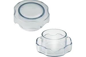 OPZOUR 2 Packs Lid Plug Replacement Part for Vitamix 64oz Low Profile Container, Pro 750 Model, VM0158, VM0103, 7500 Series, Fits for Vitamix 300 Professional Series
