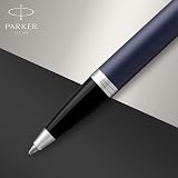 Parker IM Ballpoint Pen Matte Blue Medium Point Gift Box view 4