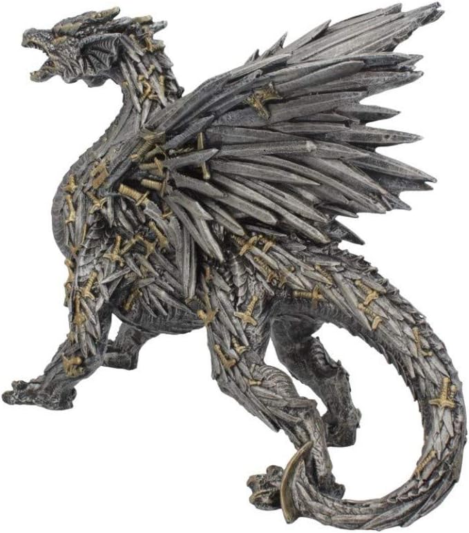 Nemesis Now Swordwing 29.5cm Figurine, Silver, One Size - Image 3