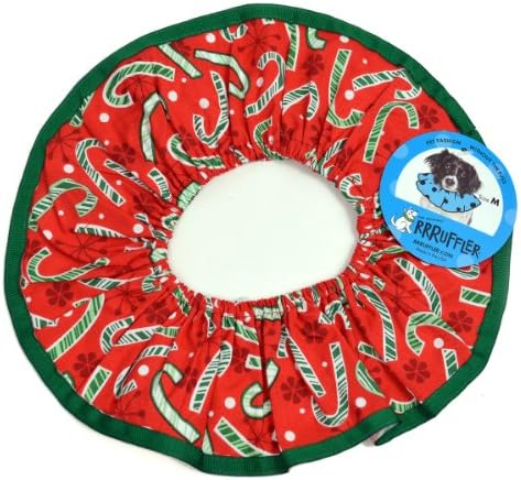 Rrruffler K9 Canes Decorative Collar/Costume for Dogs, Medium