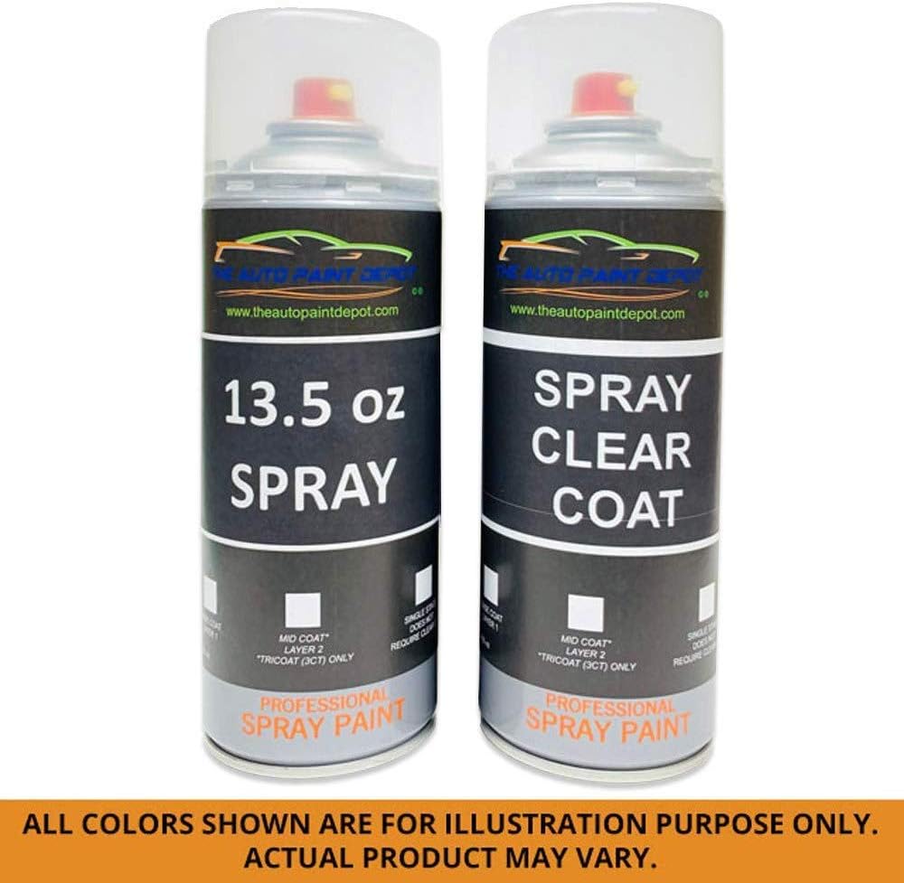 Auto Paint Depot Touch Up Paint for Volkswagen Golf, Jetta, Jetta City, Passat-Blue Graphite Pearl LC5F/W9 (All Years) 13.5oz Aerosol Spray with Clear Coat