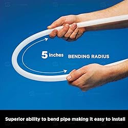 Pex-A 1-1/4" PEX Pipe, Oxygen Barrier Flexible