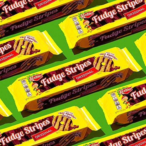 Keebler Fudge Stripes Cookies, Original, 11.5 oz Tray Pricepulse