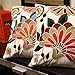 Home Decor Embroidered Cotton Throw Pillow Covers Decorative Cushion Covers 18 x 18 inch, Machine Washable Sofa Cushion Cover