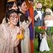 PBPBOX Wedding Photo Booth Props for Wedding Party Decoration - 54 pcs