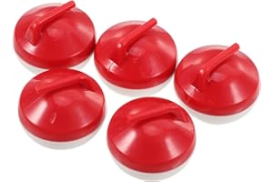 VICASKY 5pcs Indoor Mini Curling Game Set Tabletop Balls Boys and Girls Curling Supplies Portable Mini Game