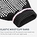 Heat Resistant Glove for Hair Styling, Professional Silicone Non-Slip Heat Resistance Blocking Gloves for Curling, Flat Iron and Curling Wand, Fit All Hand Sizes-2PCS