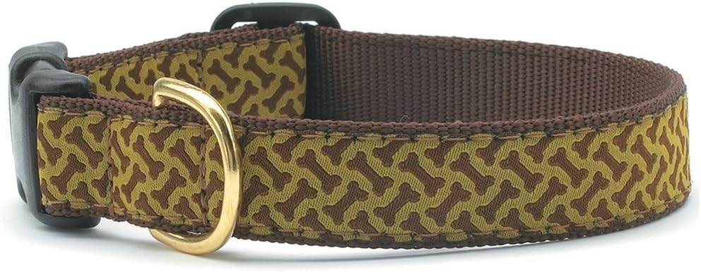 dog collar with bones