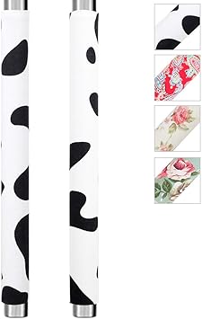 mrkg cubiertas para manija de puerta de refrigerador mantener su aparato de cocina limpio de manchas puntas de los dedos goteos manchas de