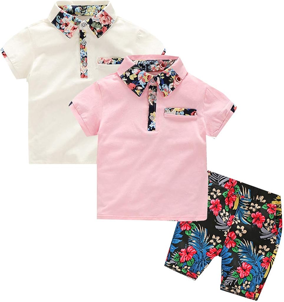 baby boy floral shirt