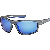 Caterpillar mens Motor Polarized Sunglasses Rectangular Sunglasses