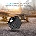 Enticing Fidget Cube 6 Sides Relieves Stress Ball [Black] Anti-anxiety and Depression Cube Toy for Children, Students, and Adults - Great for Work, Class and Home Easy Carrying