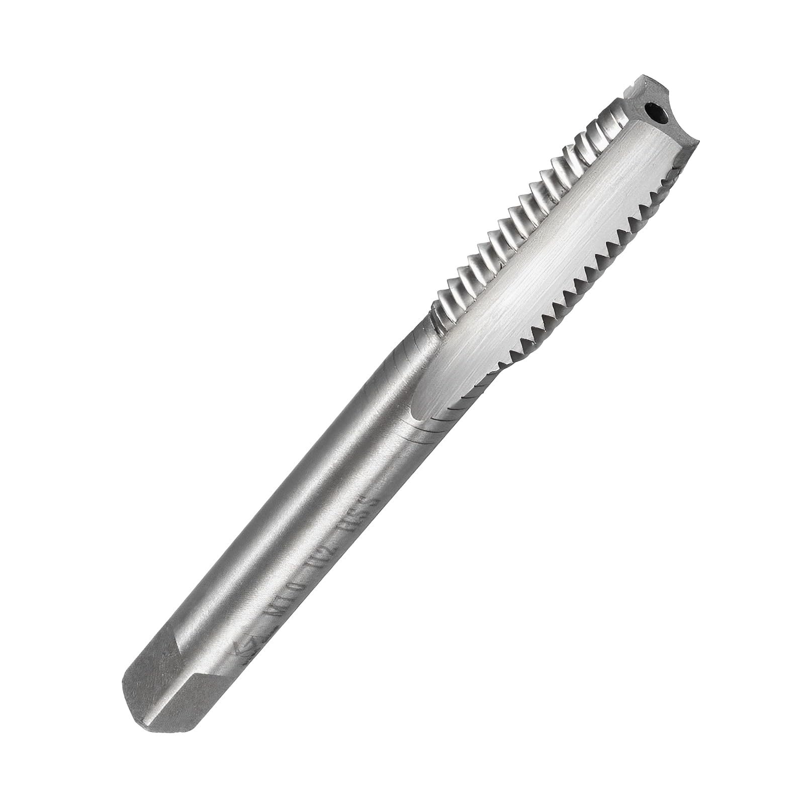 Boxonly Metric Machine Tap for Make New Threads or Re-Thread Damaged or Jammed Threads H2 High-Speed Steel 4 Straight Flutes Thread Tapping DIY Tool M16 x 2.0mm 1Pcs
